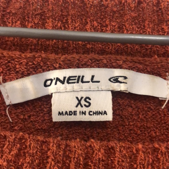 O'Neill Women's Keiki Pullover Sweater - Redwood - Picture 5 of 6